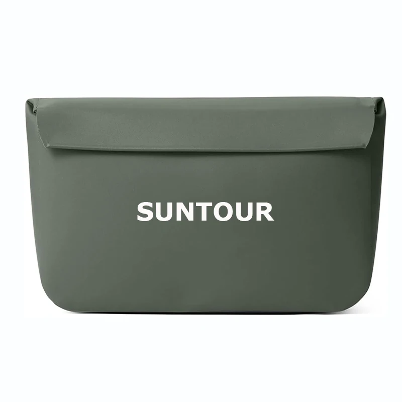 Suntour Camp Green color Sidekick Dry Waterproof Gear Case and Bag