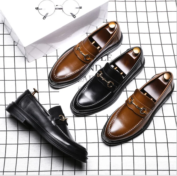 Однотонные мужские официальные туфли, деловой костюм, повседневная мужская обувь, свадебные туфли, большие размеры 38-44, оптовая цена