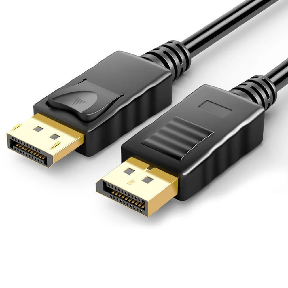 DP to DP Cable 20 Pin DisplayPort 1.4 MALE-MALE 8K Hd Audio Video Cable ODM OEM Customized Display Port CABEL