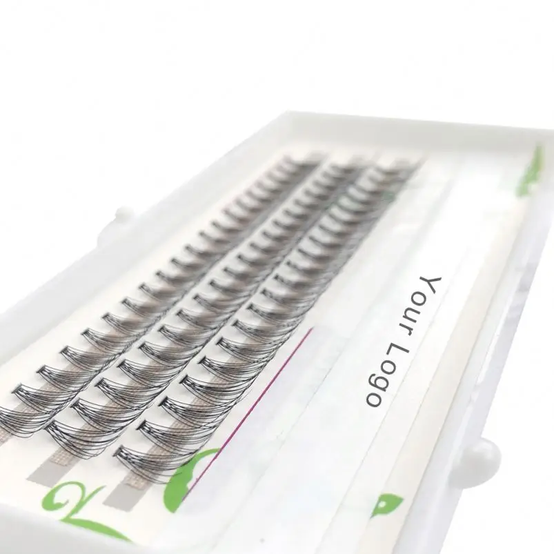 
Customized High Quality Individual Volume Eyelashes Wholesale 10d Russian Volume Lashes With Custom 