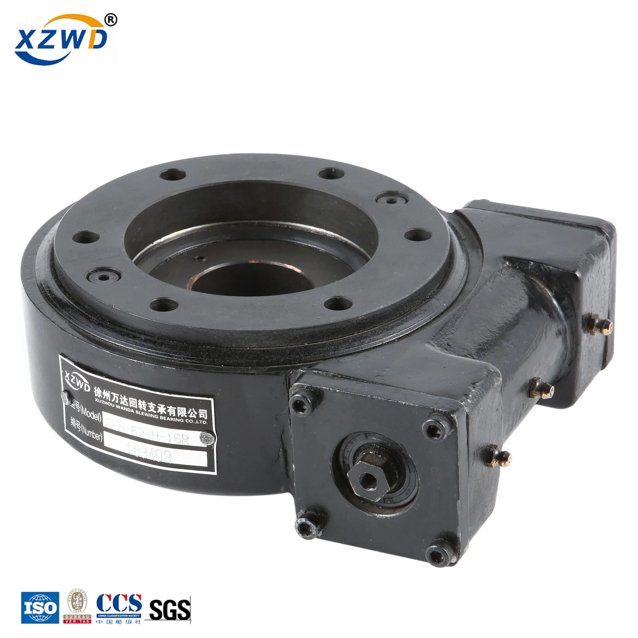 China Xuzhou Wanda slewing bearing solar dish use 24V DC Motor slewing drive