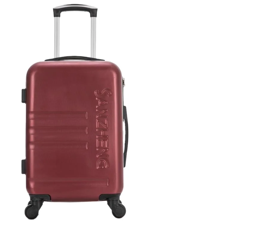 Sanzheng Female Suitcase Set 20-24-28 Inch New Design Student Lightweight ABS Travel Box Trolley Case