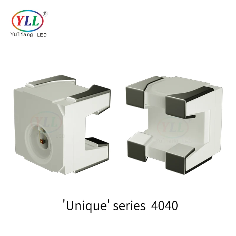 Yuliang 0.5W Side Emitting 4040 Red color 140mA smd led chip AEC-Q102 for Turn signal lamp brake lights automotive light