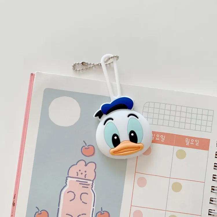 Free Shipping for Airtag Case Hello kitty Monster Inc University Daisy Donald duck Key chian Locator GPS Tracker