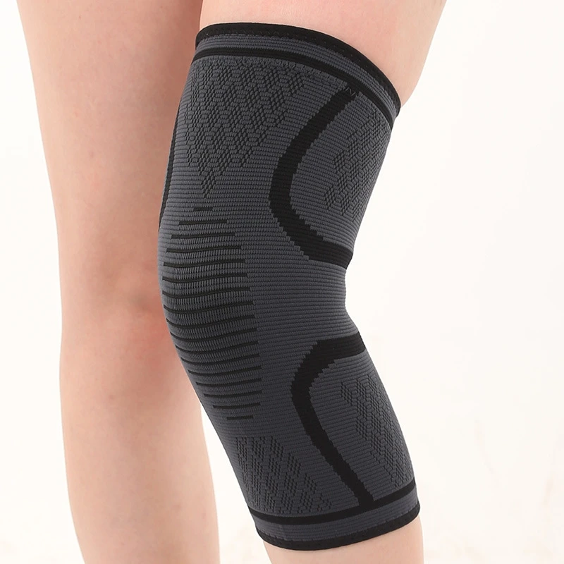 Pain Relief Compression Sleeve Knee Support Nylon Sport Knee Pads 2 Pack Knee Brace