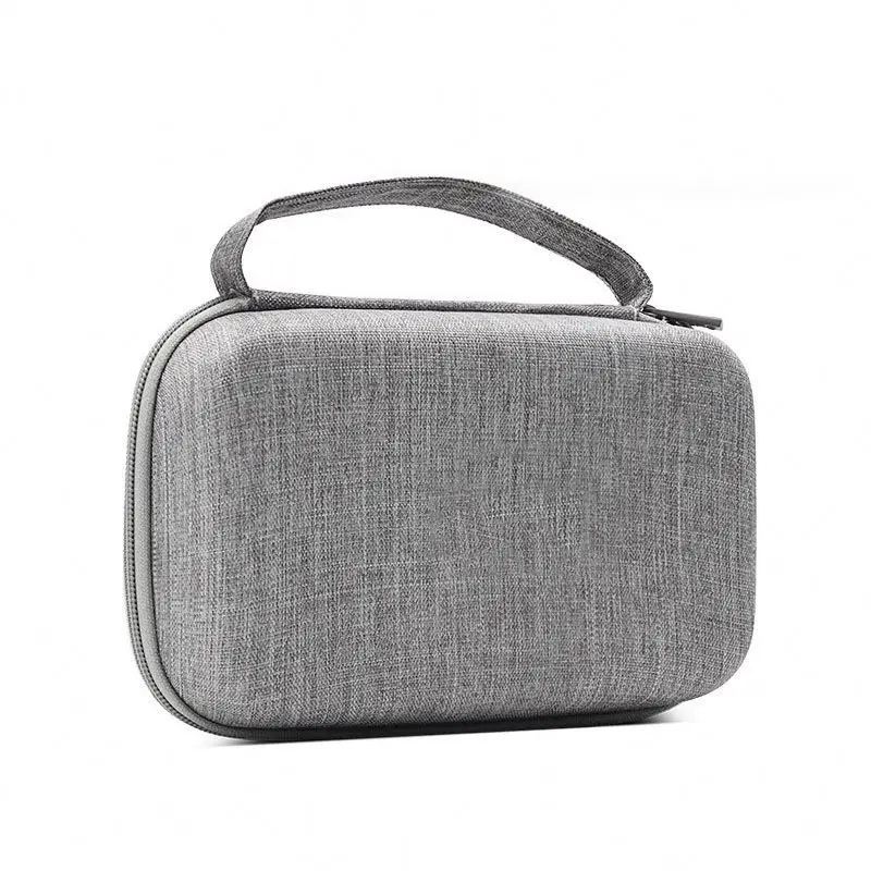 Customized Hard Shell Laptop Power Adapter Storage EVA Protective Case Organizer Headphone Data Cable Storage Case
