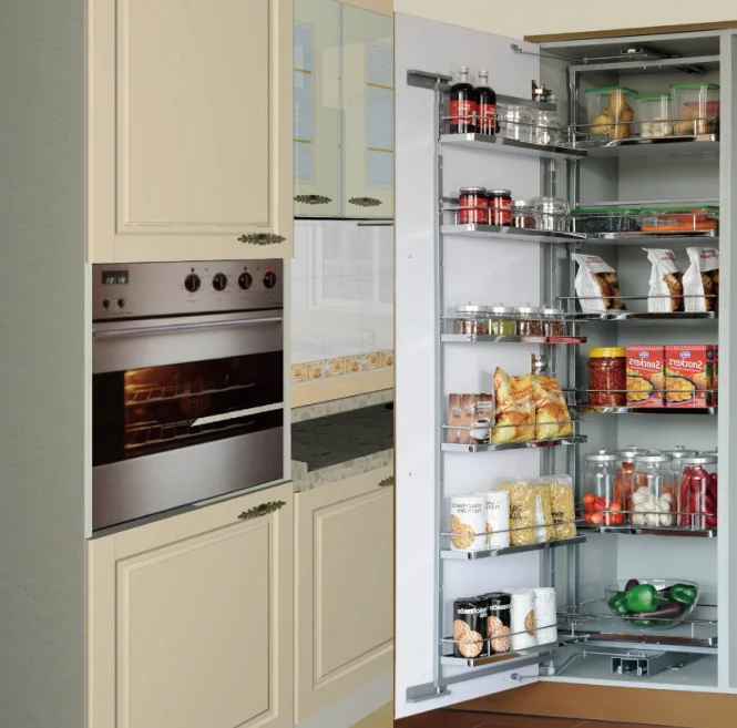 Заводской поставщик, Лидер продаж, стандартная Тандемная корзина для кухонного шкафа, Органайзер