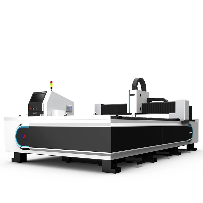 Working Area 3000*1500mm Ut3015 Single Table Open Type 2kw  Fiber Laser Cutting Machine