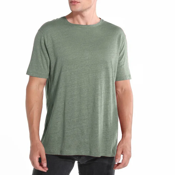 Устойчивая бамбуковая футболка из органического конопляного хлопка