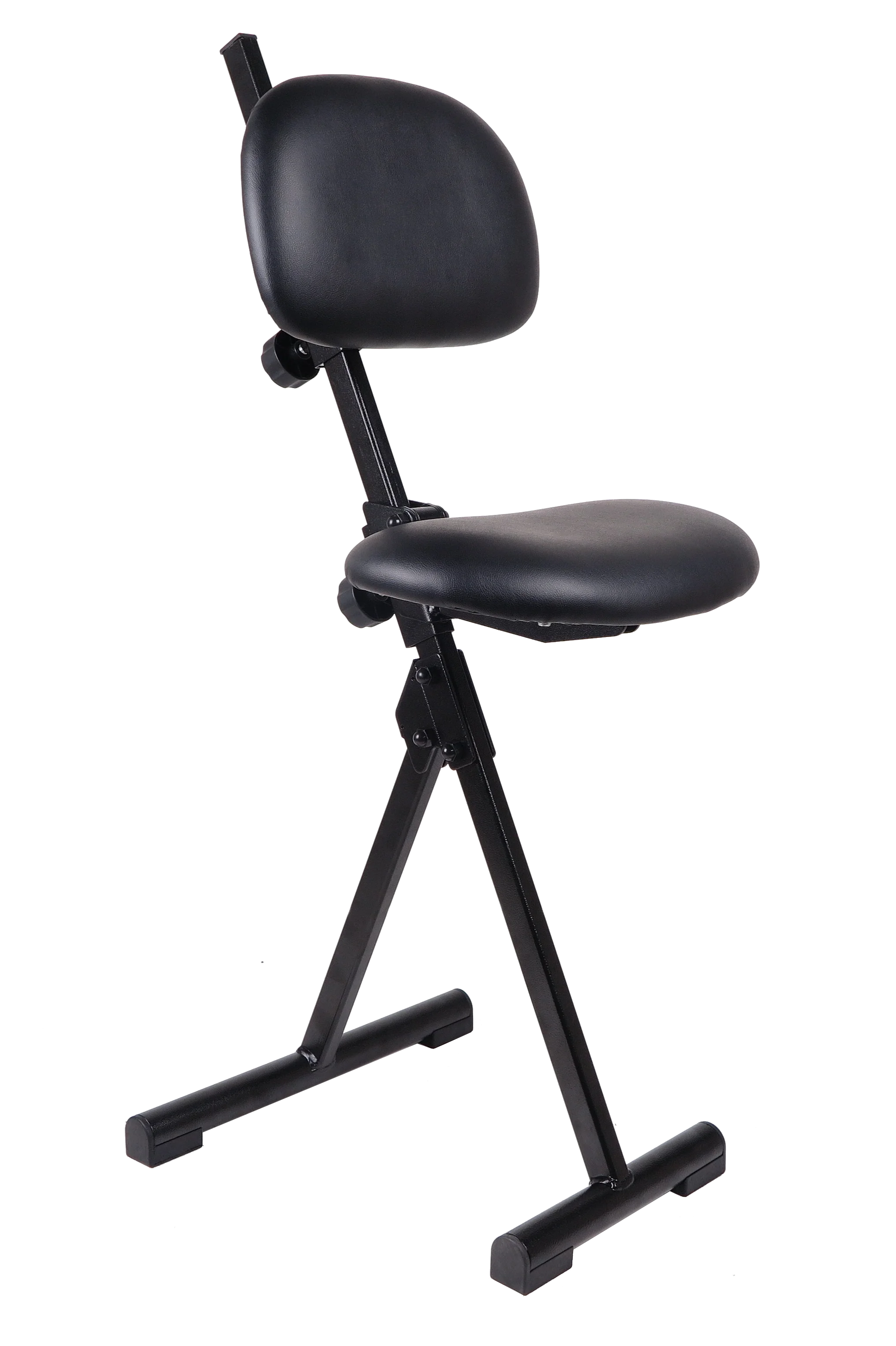 TWINCO Adjustable Leather Bar Stool  Hot Sale Short Back  Metal Modern Style Bar Stool Chair Anti-fatigue Stool