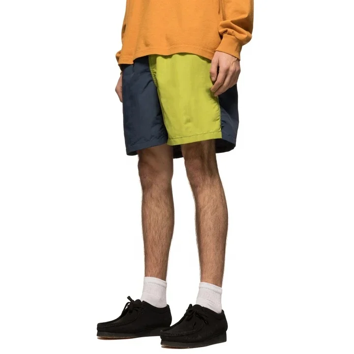 Wholesale 100% Nylon Two- Tone Fashionable Men Snack Shorts