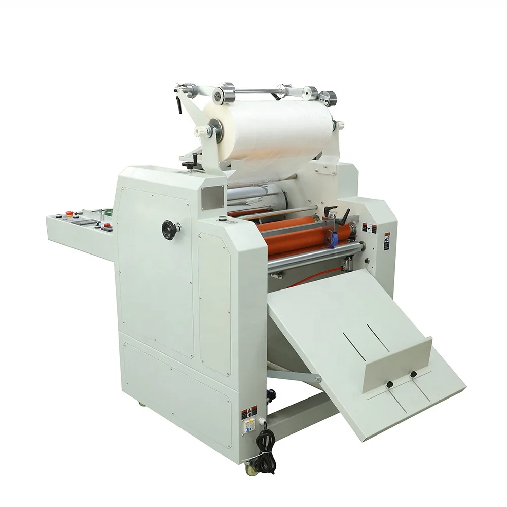 HP-520Z 520mm A2 Semi Automatic Roll Laminator with Automatic Cutting for Single or Double Sided Lamination