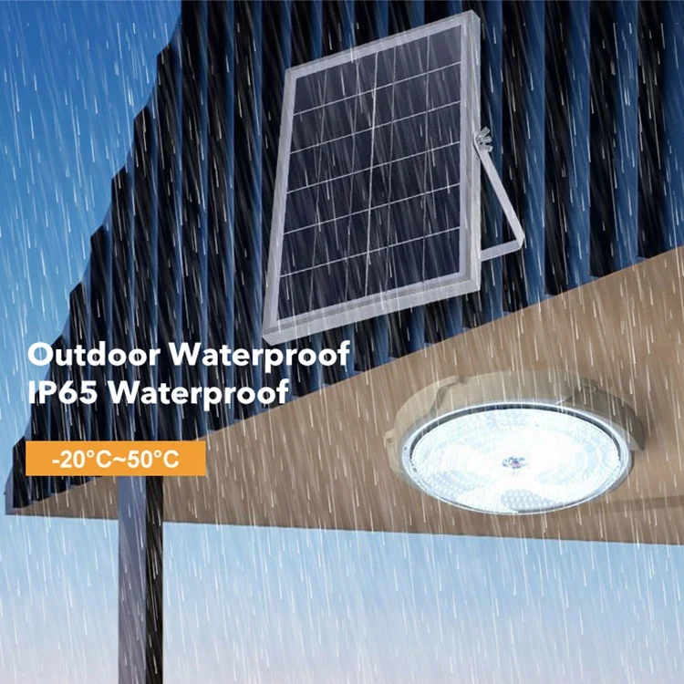 HOMBO Easy Installation Surface Mounted Indoor Outdoor LED Solar Ceiling Light With Remote