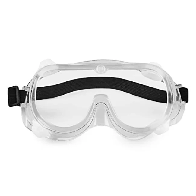 OEM Silicone Anti-fog Industrial Protection Safety Goggles