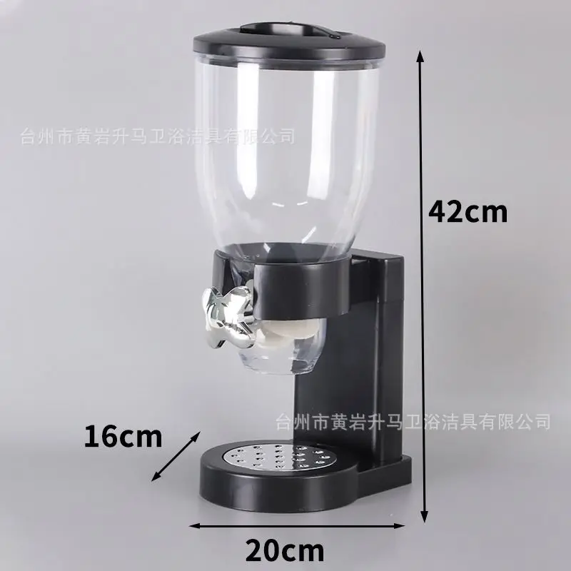 New Arrivals Wholesale Plastic Food Kitchen Double Head Upright Plastic Cereal Maker Bucket