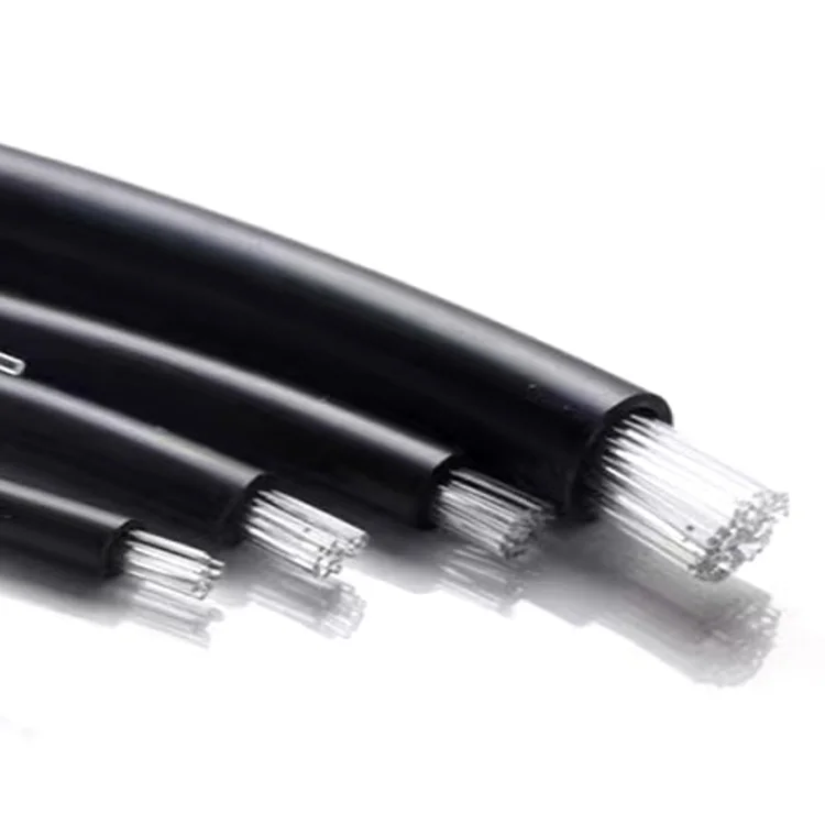 PMMA Multi-Core End Glow Optic Fiber With Black Jacket Room Starry Sky Ceiling Multi-Core Plastic Optical Fiber Cable