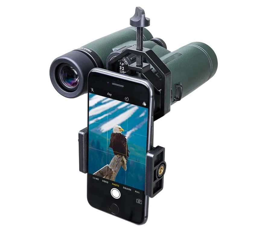 Factory Cell Phone Lolder for Binocular Telescope Phone Holder Support Eyepiece with Patent for Sale with OEM Service