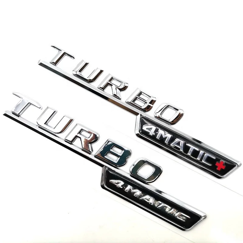 BITURBO 4 буквы эмблемы значки подходят для Mercedes Benz AMG