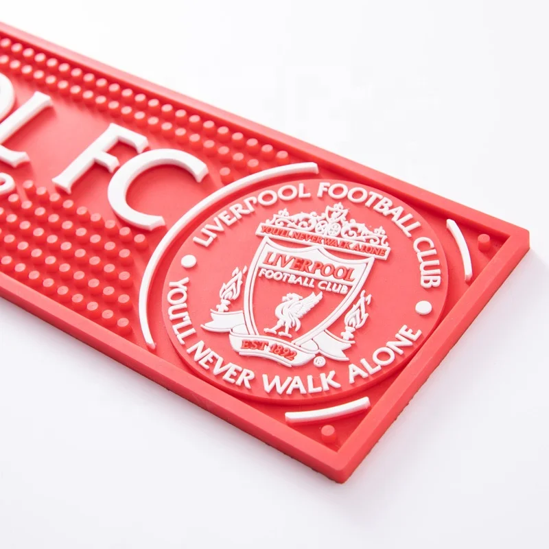 
Barmat With Custom Logo promotional Soft pvc 3d drip table bar mat 