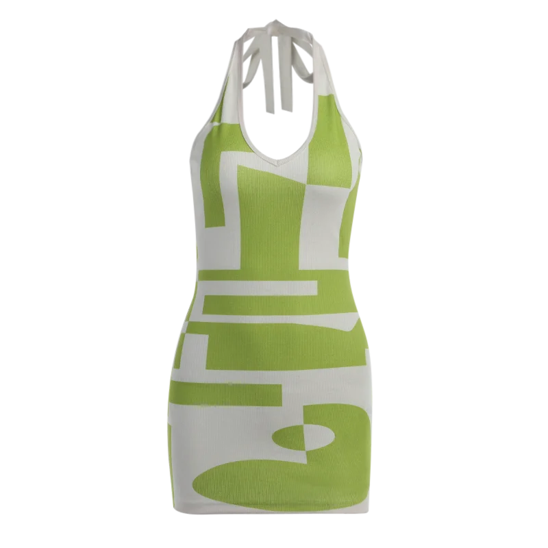 Newest high quality 95% cotton halter dress women elegant wrap winter dress for women knitted