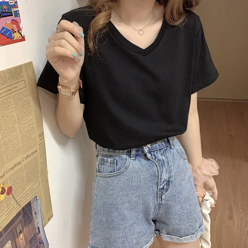 High quality summer ladies t-shirt ladies sweet  t-shirt casual ladies t-shirts
