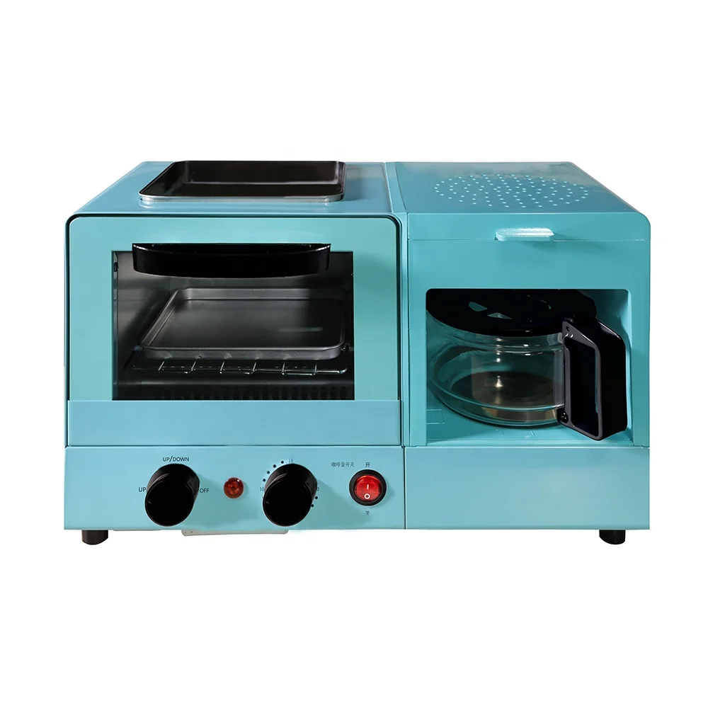  High quality shenzhen 3 in 1 freestanding household hotel table top non-stick kitchen cooking three one breakfast