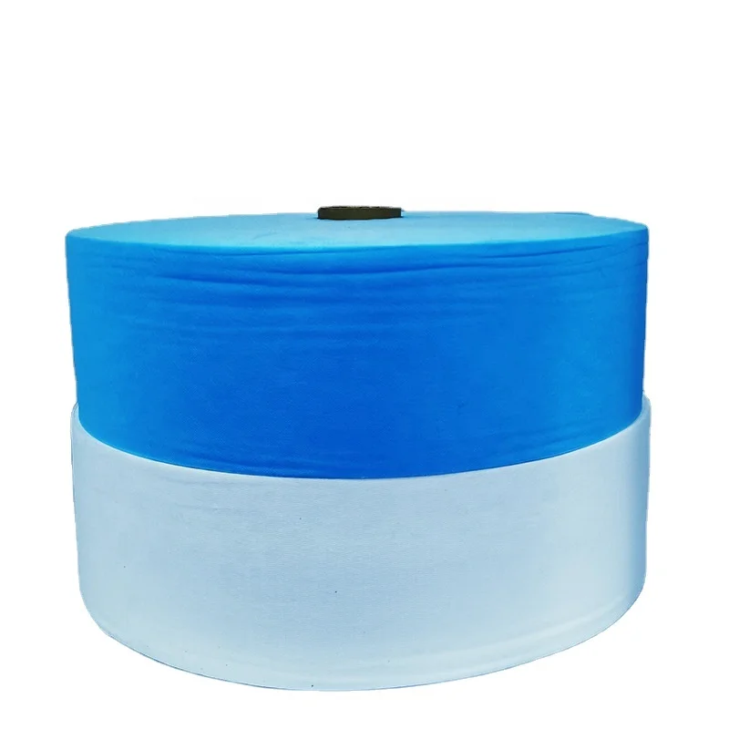 Waterproof SMS Non woven Fabric PP+PE medical material / smms nonwoven fabric / 22g pp spunbond sms