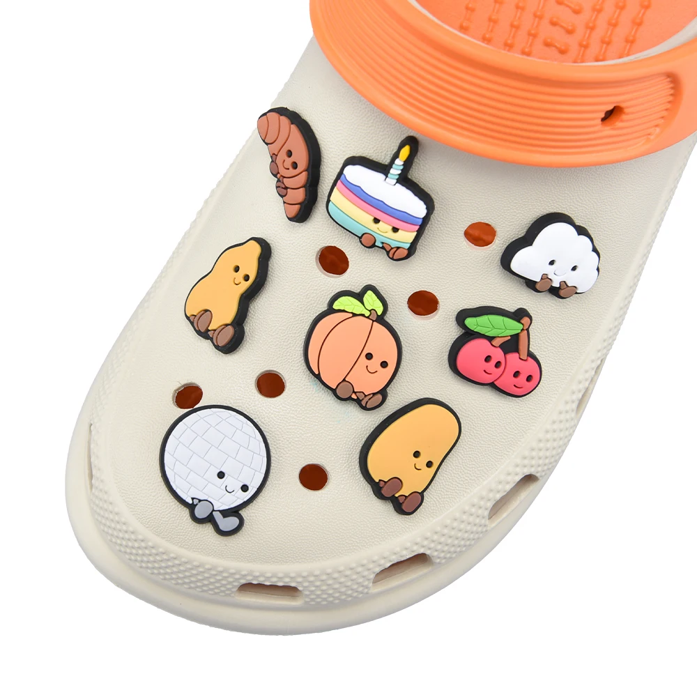 New Arrival Shoe Charms Clogs Stickers 2025 Shoes Charms Custom Designer Pvc Custom for Shoe Charms Logo Women Men Clogs