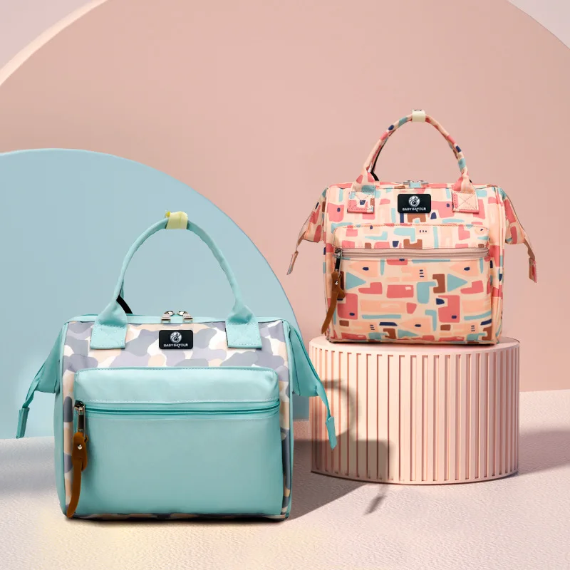 Small Size Newest Mommy Bag Fashion Multifunction Designer Mommy Handbags/ Mummy Baby/ Diaper bag Backpack