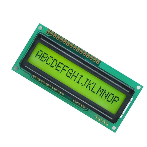  LCM STN SPLC780D / KS0066 Blue and Yellow 1601 16X1 Character LCD Display