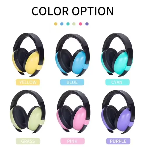 Adjustable Protection Sleeping Babies Earmuff Baby Ear Protection Noise Cancelling Headphones