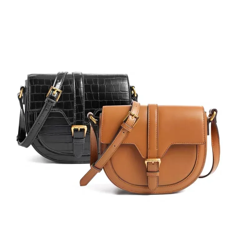 Thailand styles fashion luxury Design hand bag purse ladies shoulder bag women saddle crossbody bag