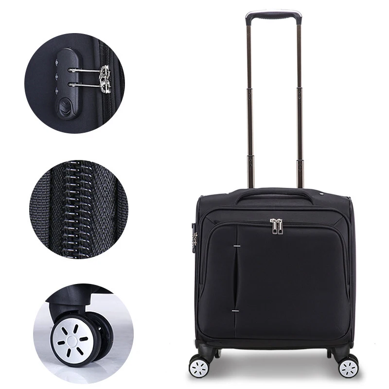 Custom Logo Airport Carry On Suitcase Plane Cabin Bag Trolley Luggage Travel Waterproof Cabin Luggage Under Seat Duffle Custom
