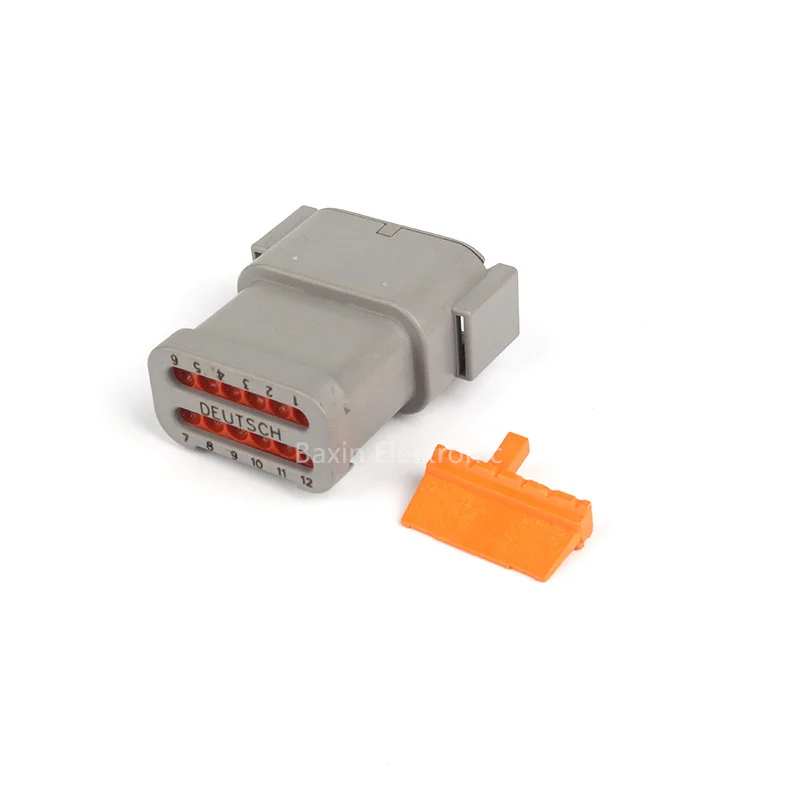 dtm series DTM04-12P-E003 12pin Male to female wire type auto cable connector for electric