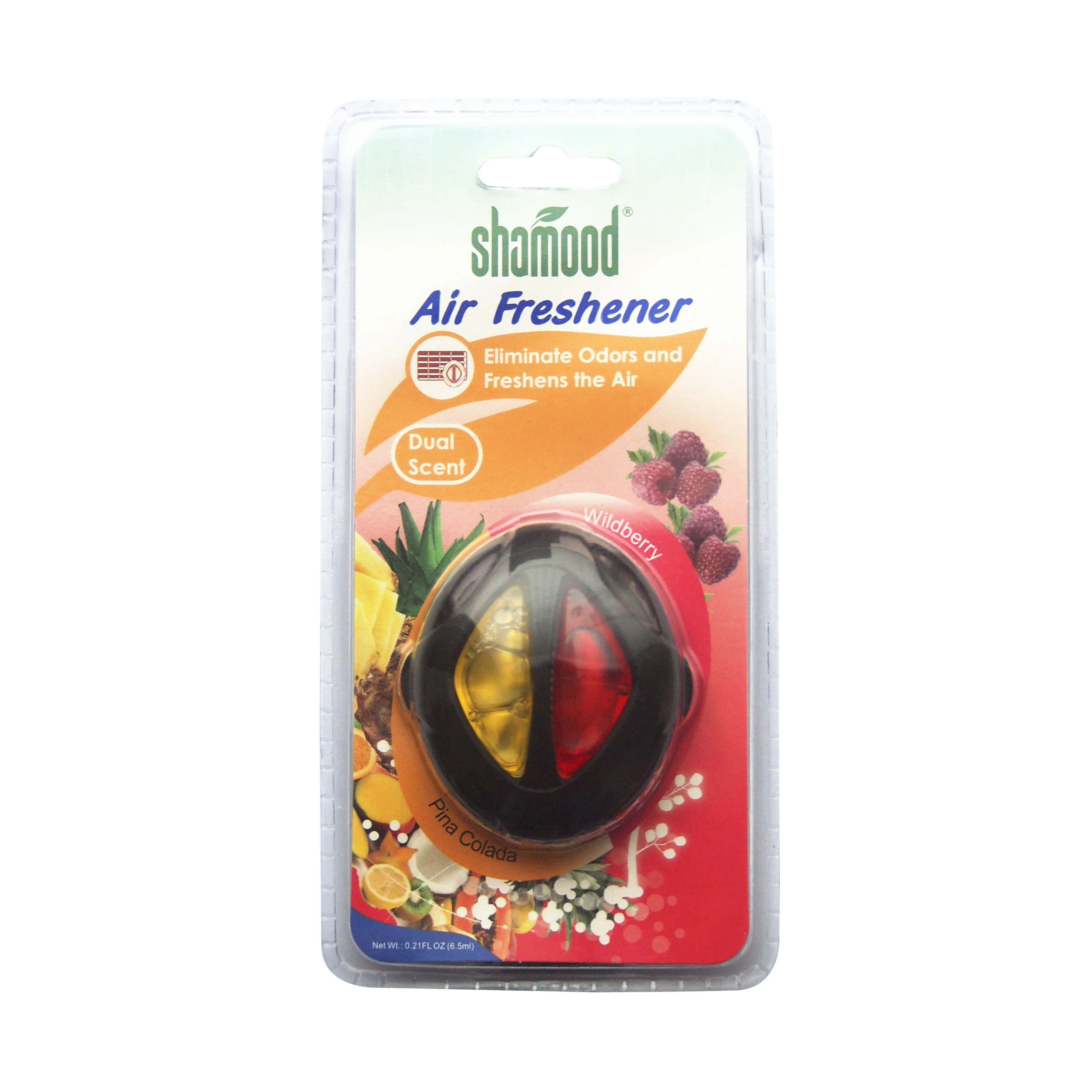 Wholesale New Design Car Fresh Aromatic Fresheners Double Scented Liquid Auto Perfume Air Freshener