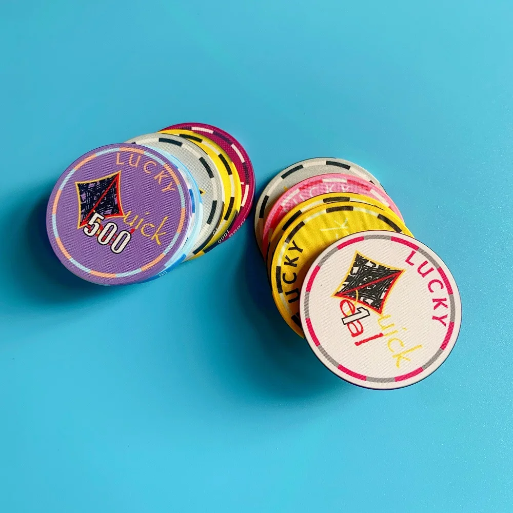 New Design Blank Number Custom Poker Chips Poker Chips Set Western Metal Time Card Pcs Color Material Multi Origin Credit Mass