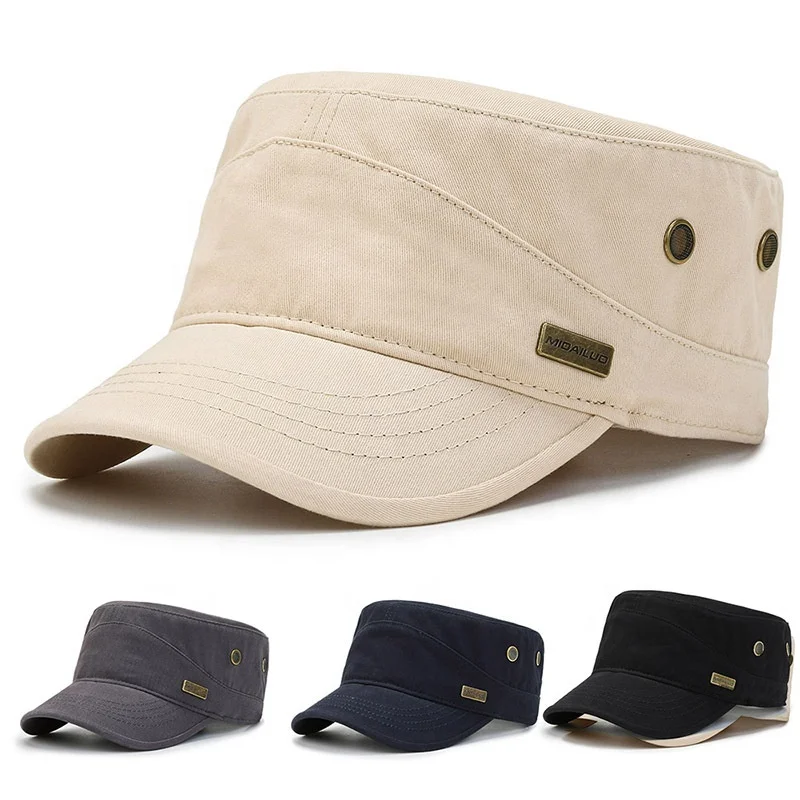 Vintage Cadet Patrol Hat Adjustable Good Quality Flat Top Hats