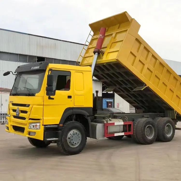 Высокое качество 371hp 420hp 6x4 8x4 использованный 34-тонный самосвал Howo в Германии