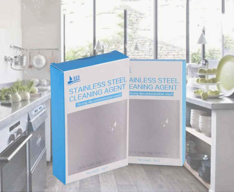 All-Purpose Powder Cleaner Kitchen Foam Rust Remover Kitchen Stubborn Stains Cleaner Household Multipurpose