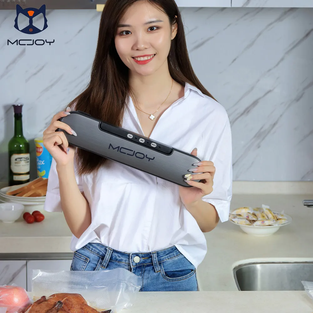 Portable Mini Automatic Household Kitchen Bag Vacuum Sealing Packing Food Saver Packaging Vacuum Sealer Machine