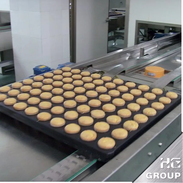 Full Automatic Muffin Production Line Pastry Cake Making Cup Cake Filling Machine