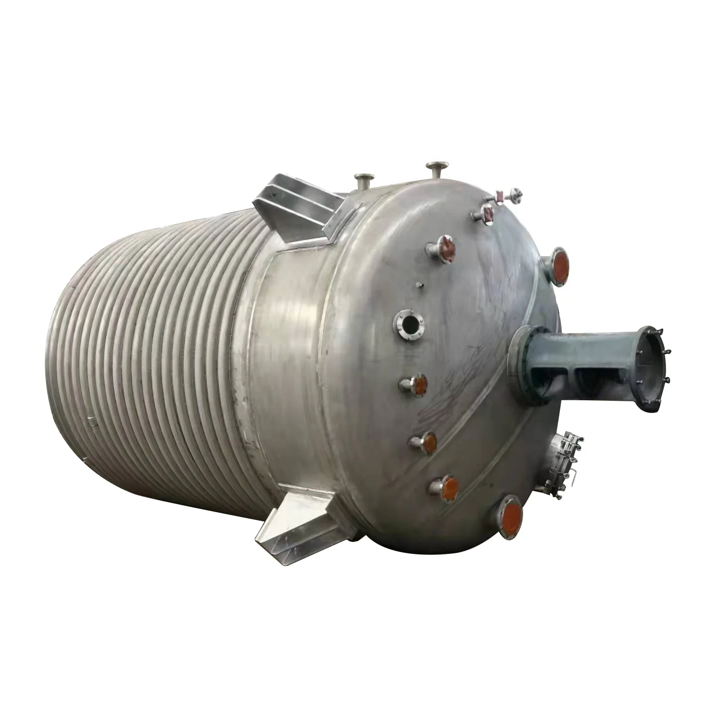 20000l Stainless steel mechanical stirring limpet coil reactor