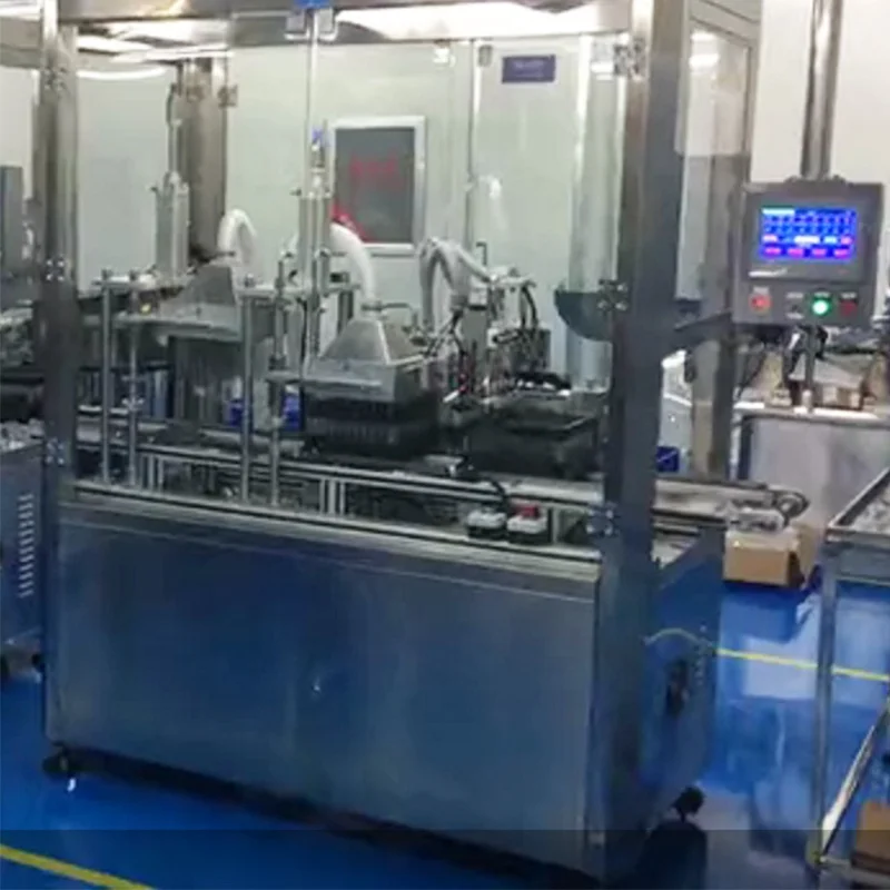 Reagent test tube filling drying machine and vacuum blood collection tube manufacturing