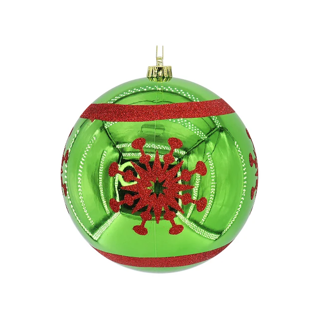 Wholesale 150cm Plastic Christmas Tree Ornament Balls Personalized Sublimation Blanks for Home Decor Holiday Style