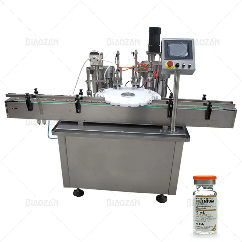 Automatic High Speed Vial Liquid/powder 10ml vials filling and capping machines