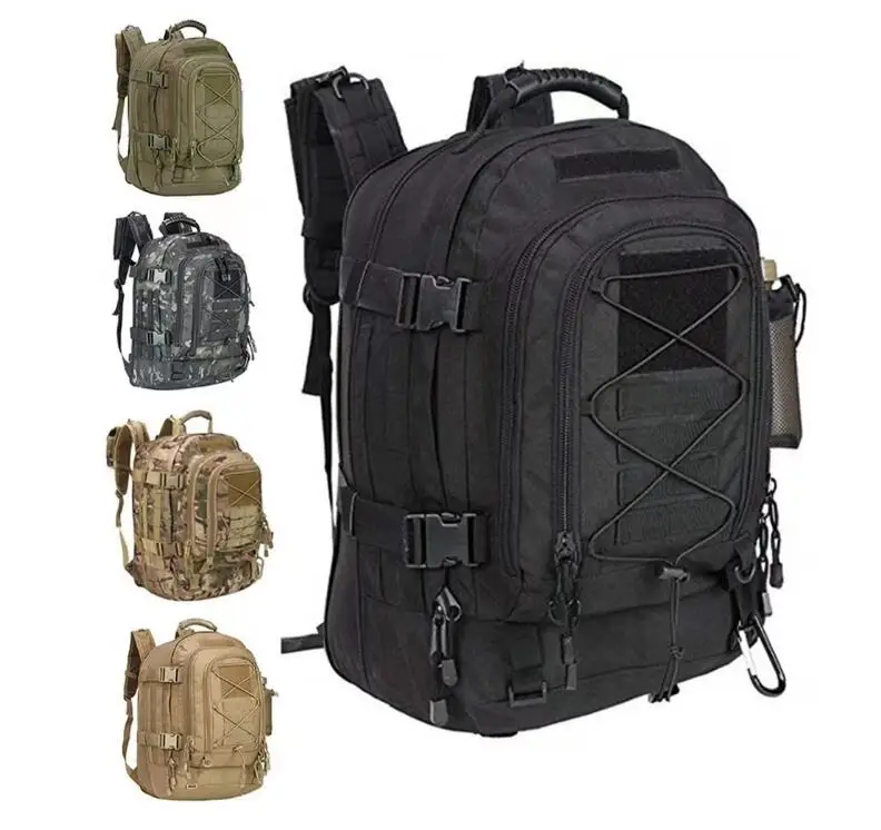 In Stock Custom Logo Waterproof Hiking Climbing Backpack 40L Outdoor Sport Tactical Rucksack