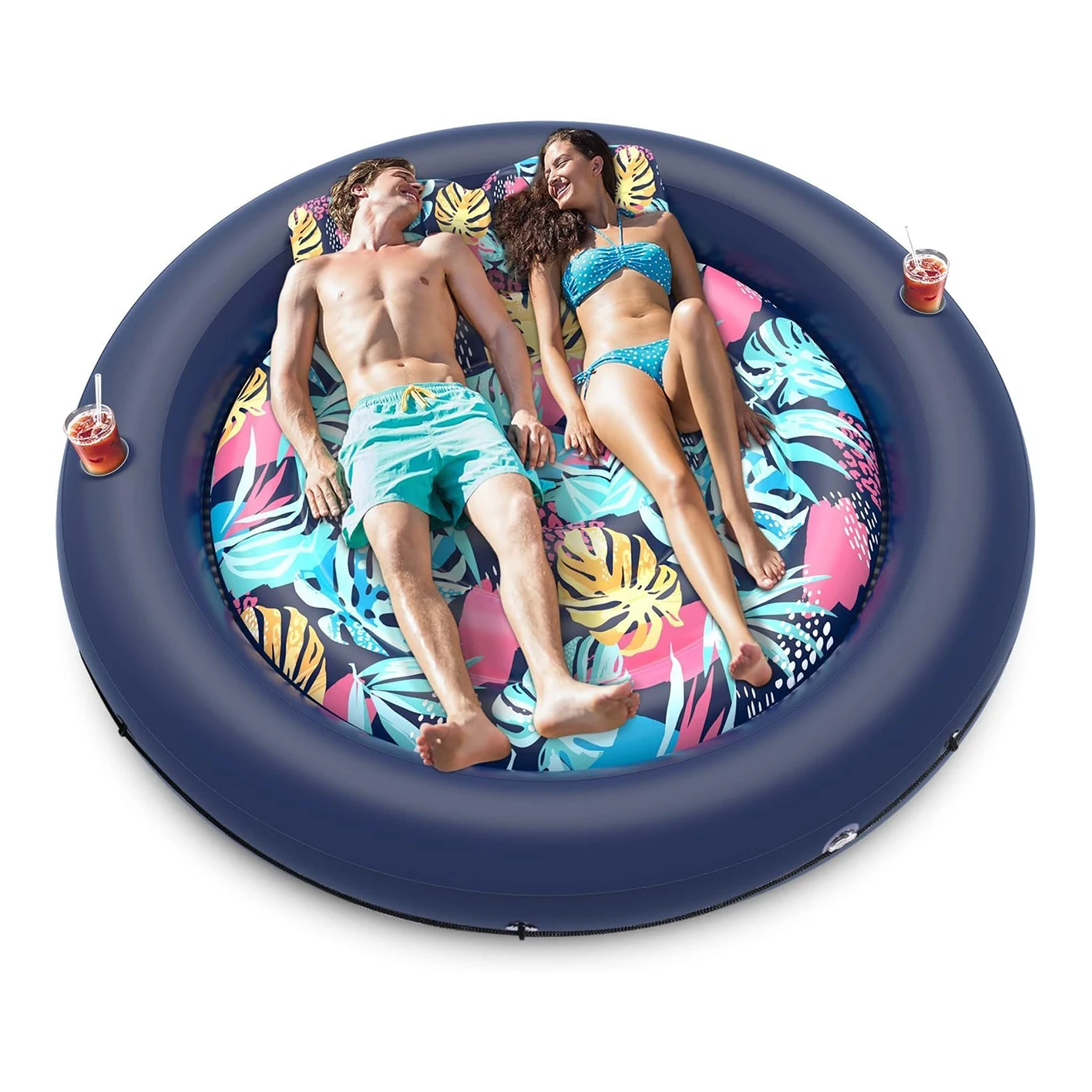 Wholesale Tanning Pool Lounger Float Inflatable Pool Floats New Style Suntan Tub Party Toys for Outdoor Backyard Swimming Pool