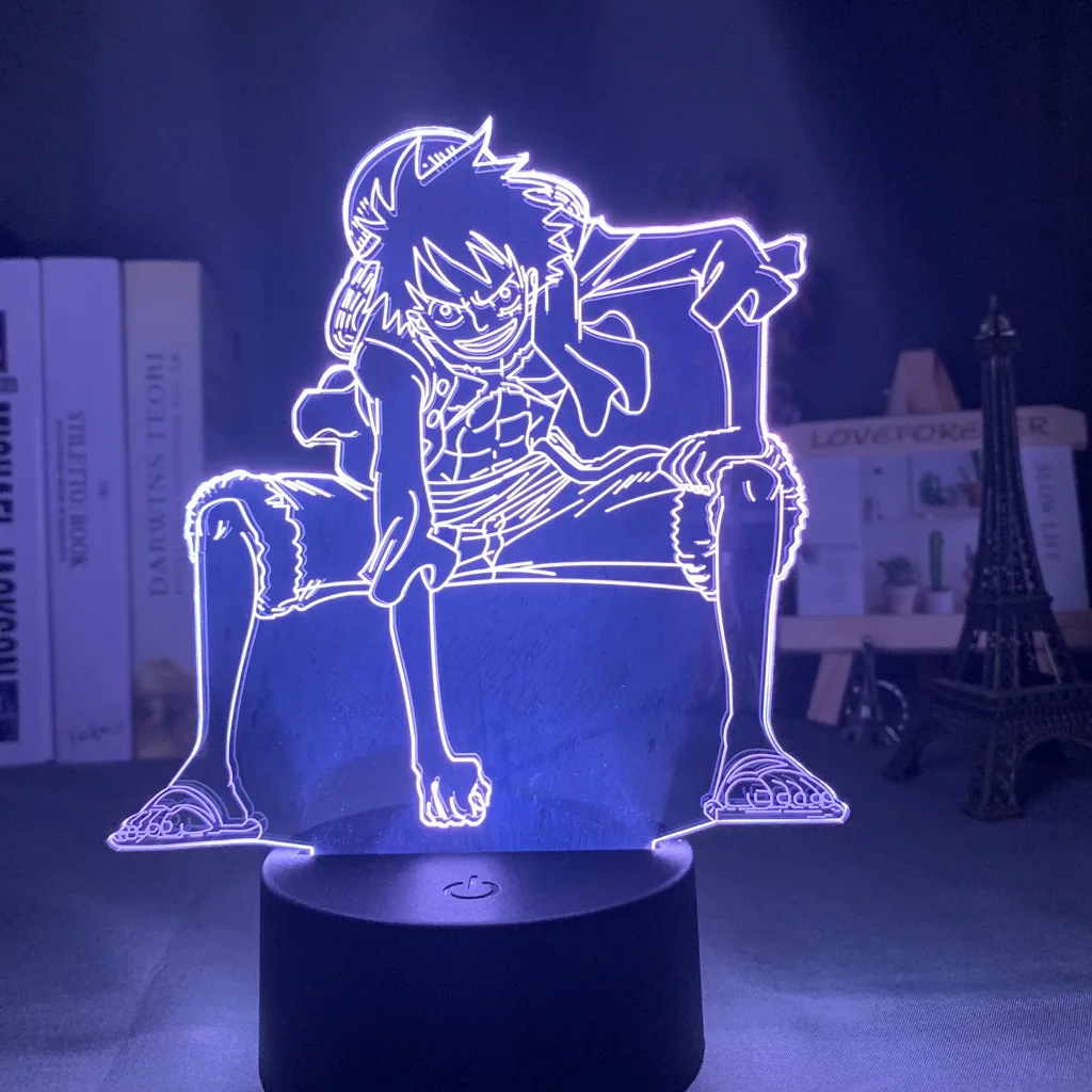 Howlighting аниме цельный 3d светильник Itachi Uchiha фигурка ночной Светильник для детской спальни подарок на день рождения сенсорный