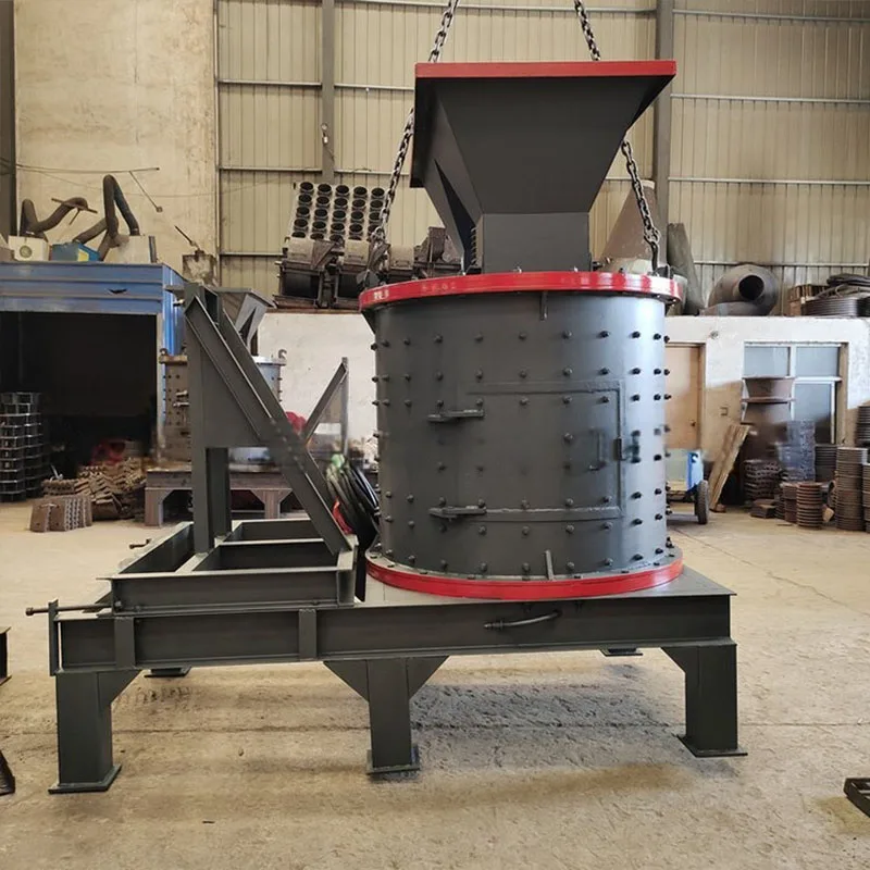 Iron Ore Plate Hammer Crusher Vertical Sand Making Machine for Basalt and River Pebble