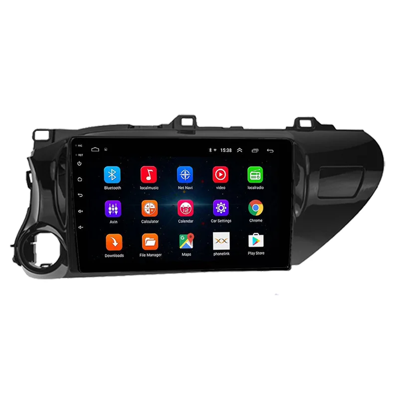 for Toyota Hilux 2016-2018 touch screen auto electronics  car android  navigators stereo radio dvd player